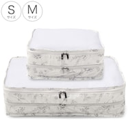 トラベル衣類ポーチ(BW ダブル)