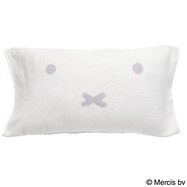 【デコホーム商品】のびのび枕カバー ミッフィー お花(グレー)