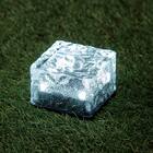 ソーラーライトガラスブロック 4球 (G01) 1枚目画像