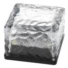 ソーラーライトガラスブロック 4球 (G01) 5枚目画像