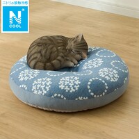 滑り止め付き 接触冷感ペットベッド モチモチ (Nクール S251)