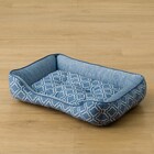 ペット消臭・滑り止め付き 接触冷感ペットベッド M (NクールWSP シカク S253) 3枚目画像