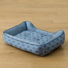 ペット消臭・滑り止め付き 接触冷感ペットベッド M (NクールWSP シカク S253) 4枚目画像