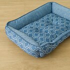 ペット消臭・滑り止め付き 接触冷感ペットベッド M (NクールWSP シカク S253) 5枚目画像