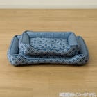 ペット消臭・滑り止め付き 接触冷感ペットベッド M (NクールWSP シカク S253) 8枚目画像