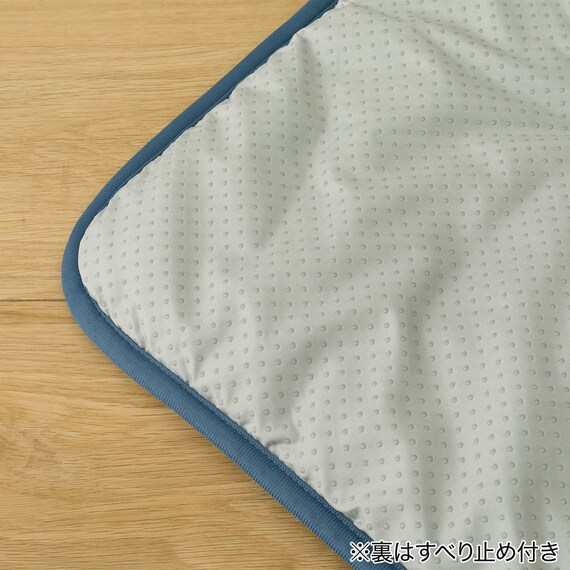 ペット消臭・滑り止め付き 接触冷感ペットあごのせ枕付マット L (NクールWSP L S253) 7枚目画像