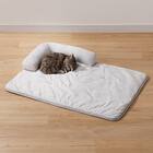 ペット消臭・滑り止め付き 夢見る雲 あごのせ枕付マット L 1枚目画像