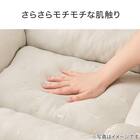 ペット消臭・滑り止め付き 夢見る雲 あごのせ枕付マット L 3枚目画像