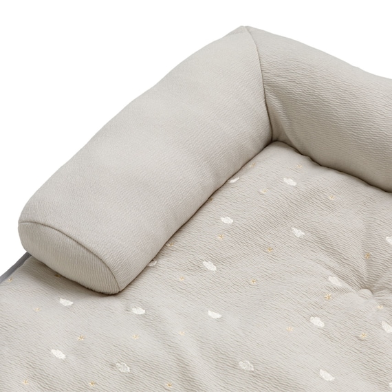 ペット消臭・滑り止め付き 夢見る雲 あごのせ枕付マット L 12枚目画像