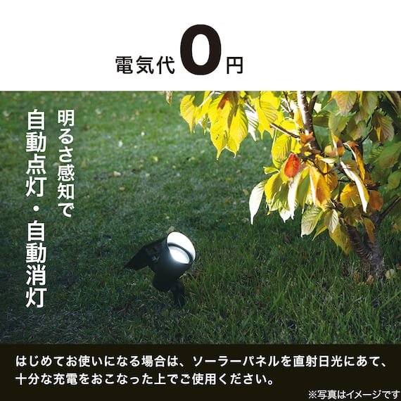ソーラースポットライト 2WAY (G01) 2枚目画像