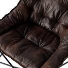 洗える&はっ水 バタフライチェア ワイド ブラウン (G01) 13枚目画像