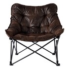 洗える&はっ水 バタフライチェア ワイド ブラウン (G01) 19枚目画像