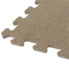 制菌・抗菌防臭 滑り止め付 起毛パズルマット 9枚 (ブラウン SN01 9P0.8) 8枚目画像