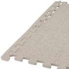 制菌・抗菌防臭 滑り止め付 起毛パズルマット 4枚 (ベージュ SN01 4P0.8) 6枚目画像