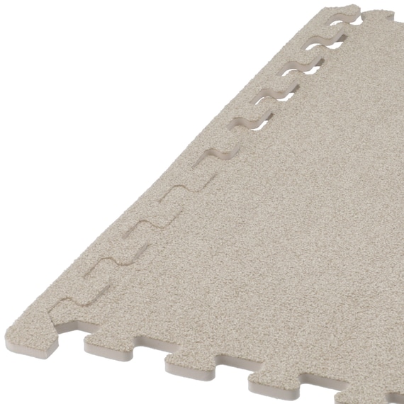 制菌・抗菌防臭 滑り止め付 起毛パズルマット 4枚 (ベージュ SN01 4P0.8) 6枚目画像