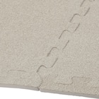 制菌・抗菌防臭 滑り止め付 起毛パズルマット 4枚 (ベージュ SN01 4P0.8) 9枚目画像