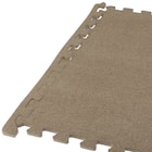 制菌・抗菌防臭 滑り止め付 起毛パズルマット 4枚 (ブラウン SN01 4P0.8) 6枚目画像