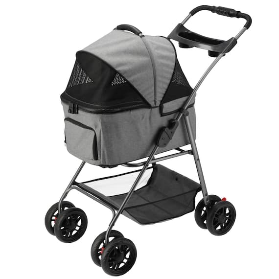 折り畳めるペットカート 分離型 1枚目画像