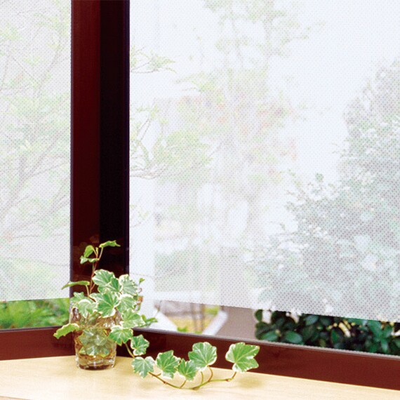 【屋内暑さ対策】遮熱メッシュ窓シート 46×90 (NS01) 1枚目画像