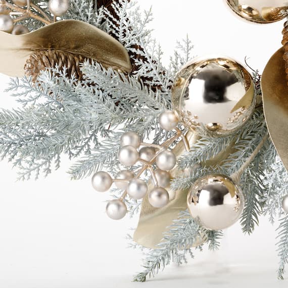 リース(ホワイトゴールド39cm n5AN) 4枚目画像