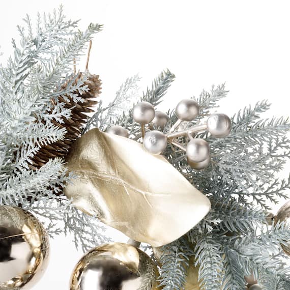 リース(ホワイトゴールド39cm n5AN) 5枚目画像