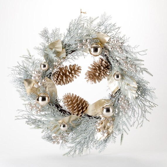 リース(ホワイトゴールド60cm n5AN) 1枚目画像