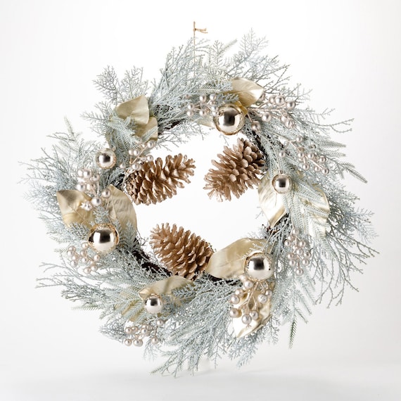 リース(ホワイトゴールド60cm n5AN) 1枚目画像