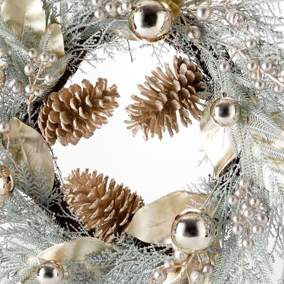 リース(ホワイトゴールド60cm n5AN) 3枚目画像