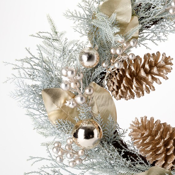 リース(ホワイトゴールド60cm n5AN) 4枚目画像