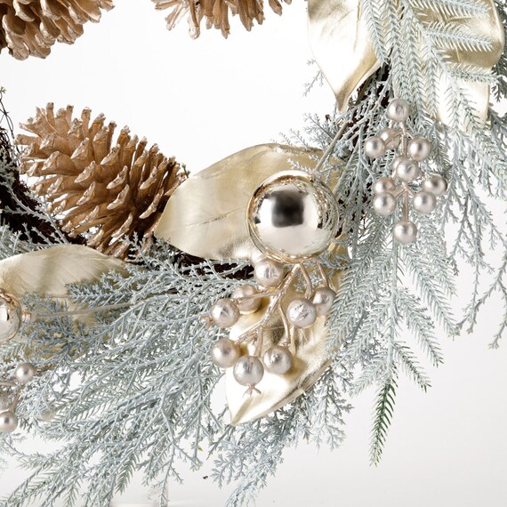 リース(ホワイトゴールド60cm n5AN) 8枚目画像