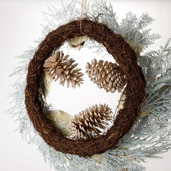 リース(ホワイトゴールド60cm n5AN) 9枚目画像