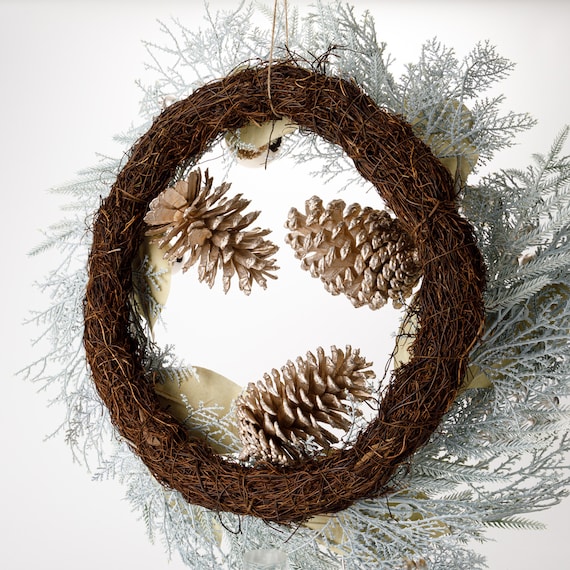 リース(ホワイトゴールド60cm n5AN) 9枚目画像