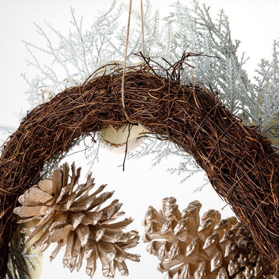 リース(ホワイトゴールド60cm n5AN) 10枚目画像