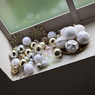 ボールオーナメント(30P ゴールド)+オーナメントセット