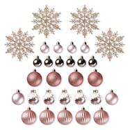 ボールオーナメント(30P ピンク Dn5CB)