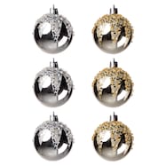 ボールオーナメント(グリッター 6P Dn5AS)