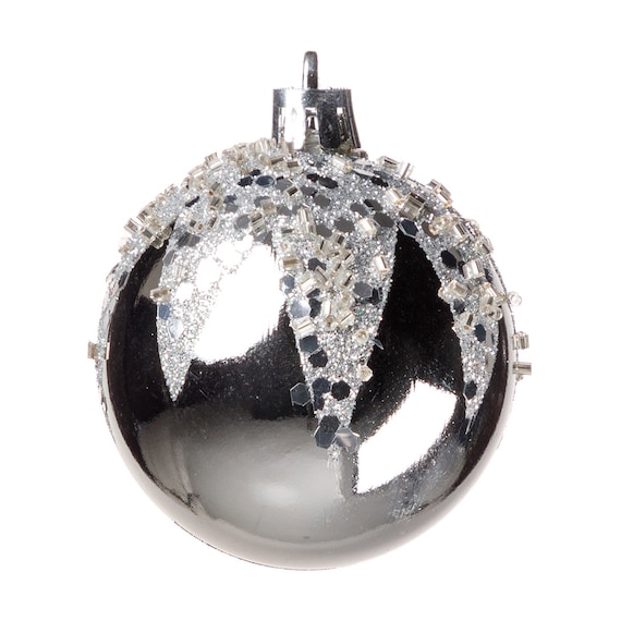 ボールオーナメント(ホワイトコート 6P Dn5AS)+オーナメントセット 4枚目画像