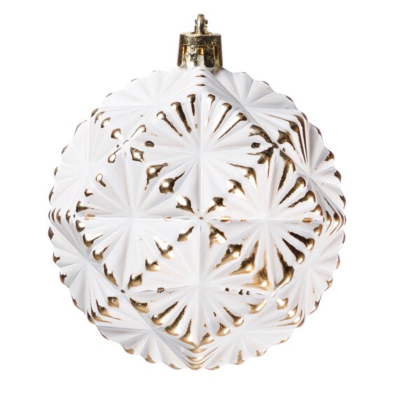 ボールオーナメント(ホワイトコート 6P Dn5AS)+オーナメントセット 7枚目画像