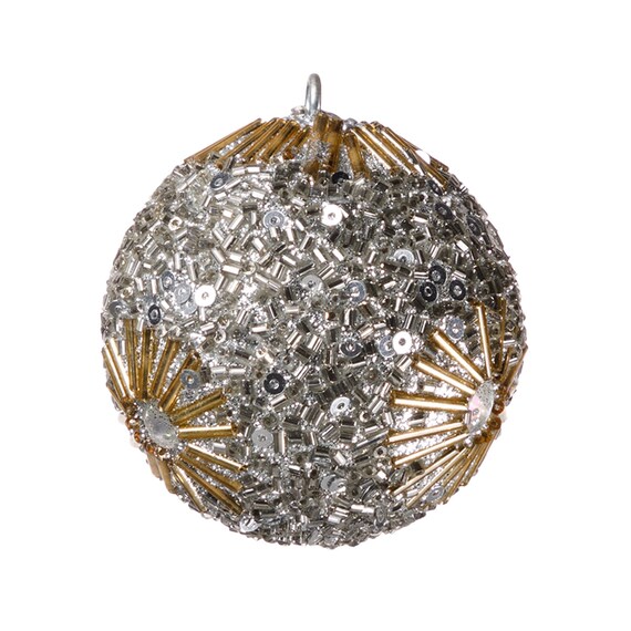 ボールオーナメント(ホワイトコート 6P Dn5AS)+オーナメントセット 15枚目画像