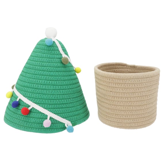 バスケット(クリスマスツリー n5HN) 5枚目画像