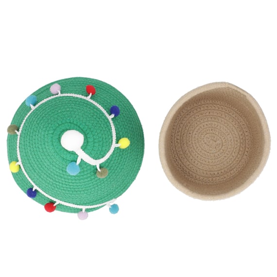 バスケット(クリスマスツリー n5HN) 6枚目画像