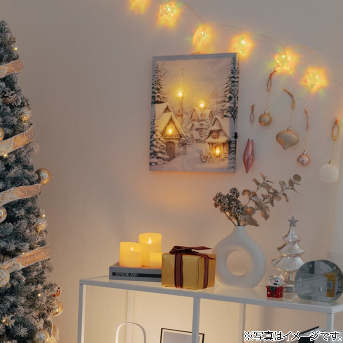 LEDポスター(ウィンタービレッジ n5ZF) | ニトリネット【公式】 家具