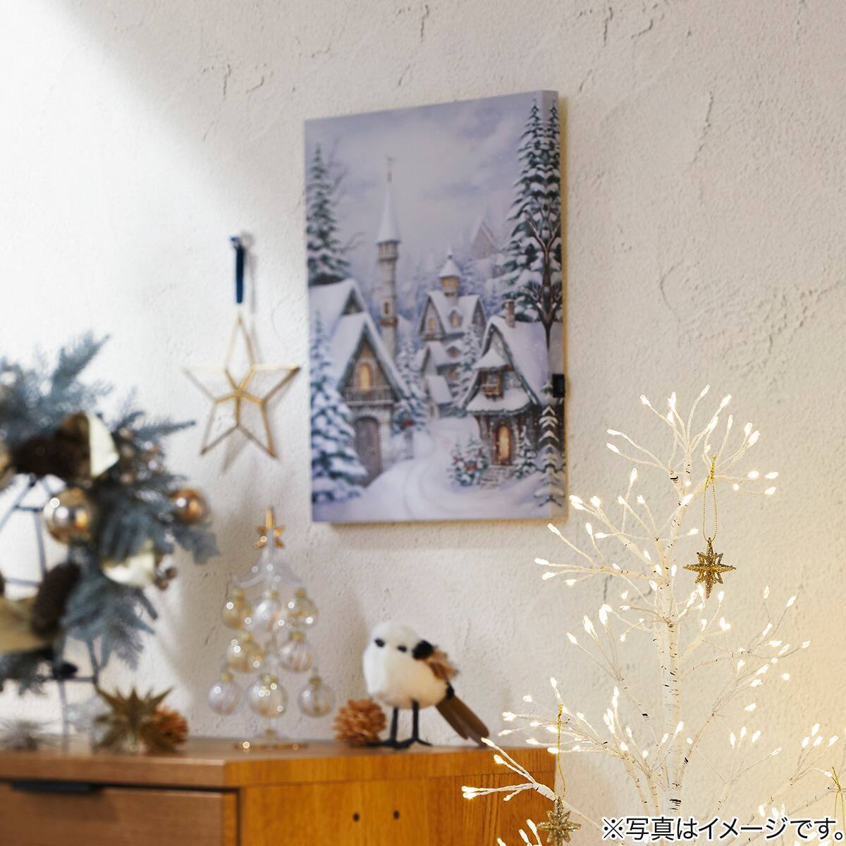 LEDポスター(ウィンタービレッジ n5ZF) | ニトリネット【公式】 家具