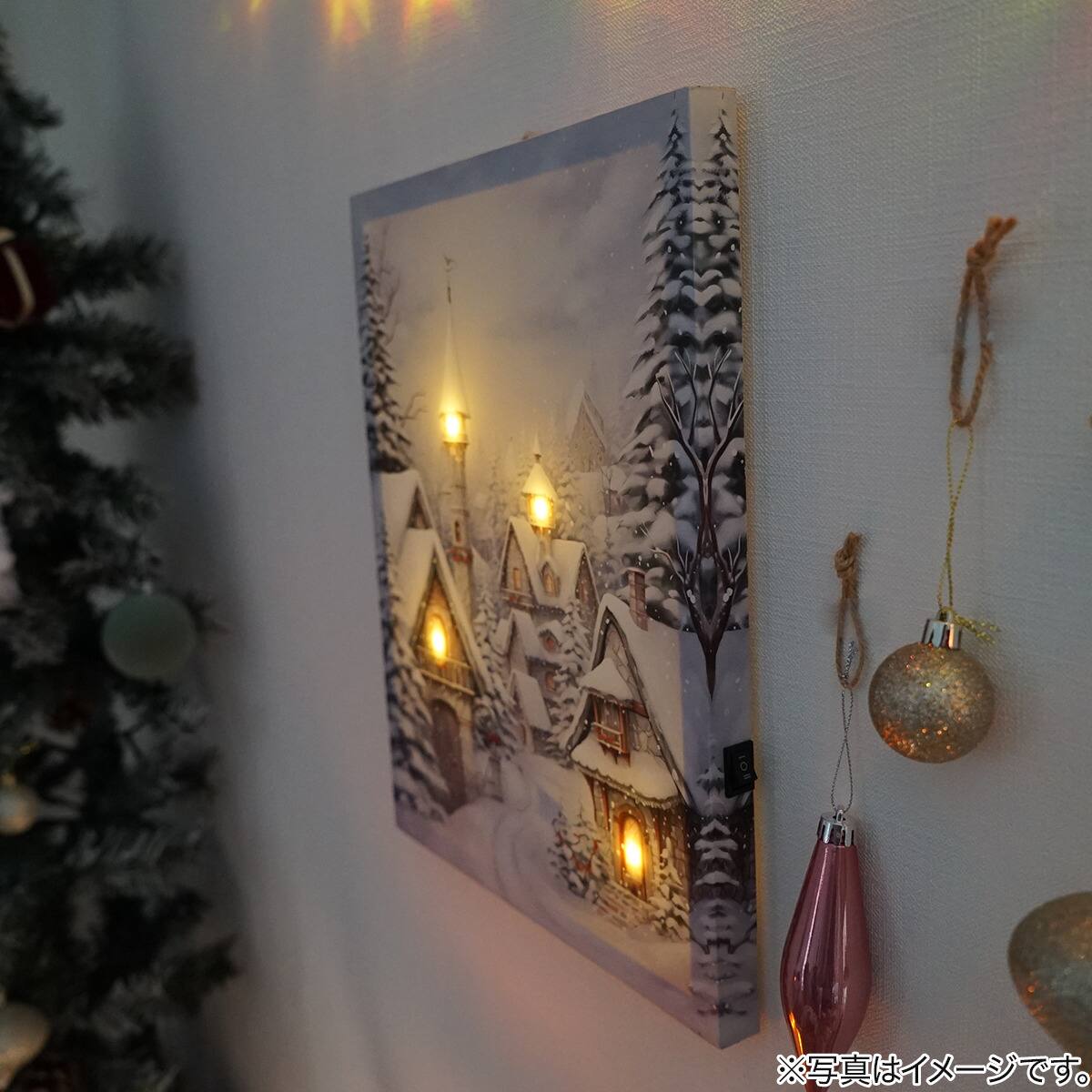 ☆ページ リピーター様 LEDポスター(ウィンタービレッジ n5ZF) | ニトリネット【公式】 家具