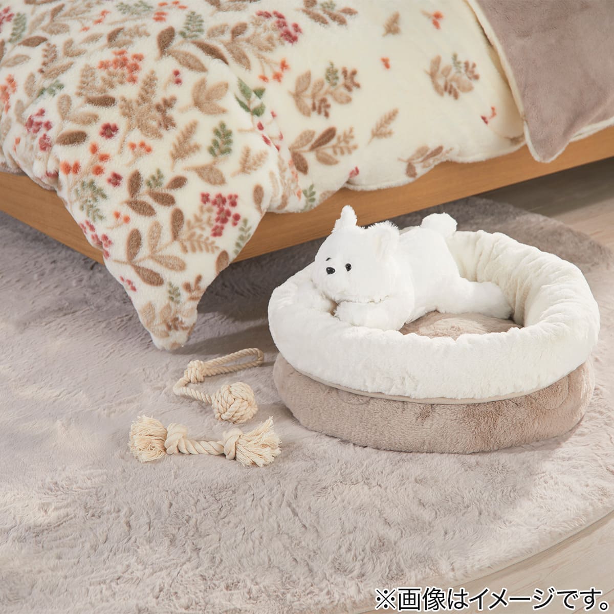 折って高さを調整できる ペットベッドM(RB2532 M) | ニトリネット