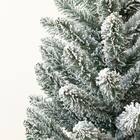 すぐに飾れるデコレーションセットツリースノー150cm(n5HH) 8枚目画像