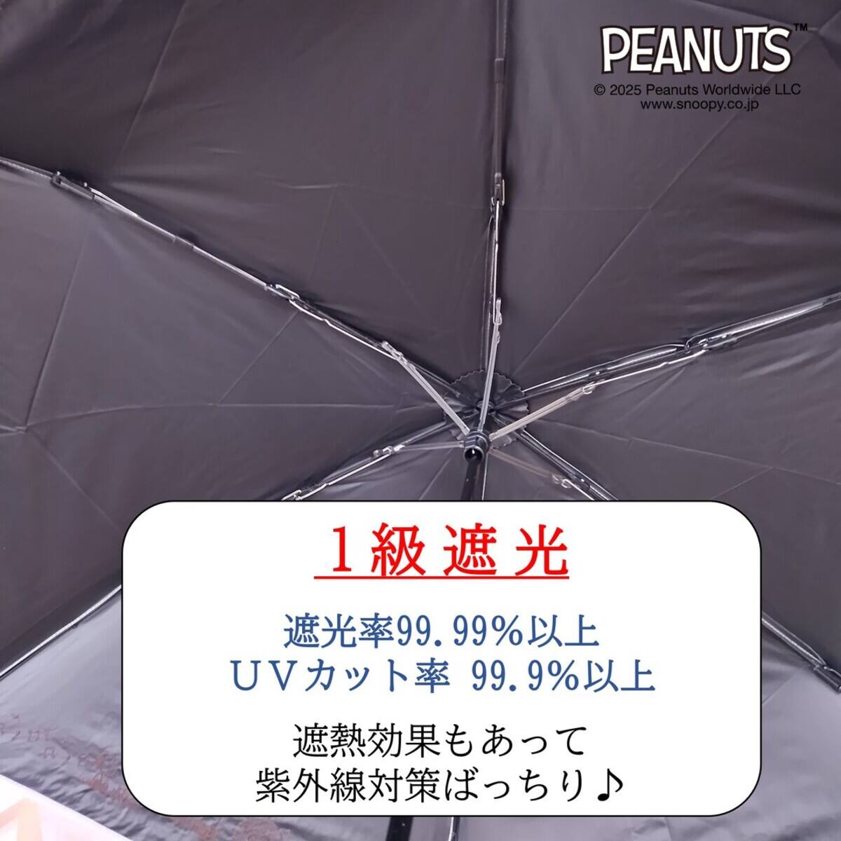 スヌーピー 折りたたみ傘(50cm ネイビー) | ニトリネット【公式】 家具