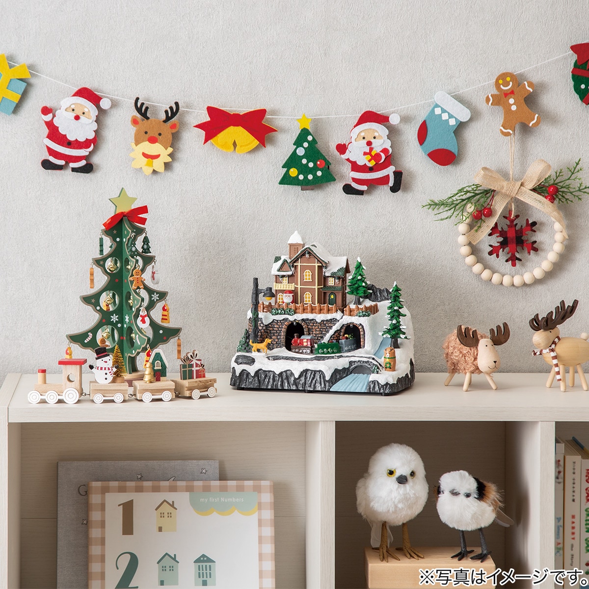 新品 未使用 ニトリ USB LED オルゴール シーソー クリスマス クリスマスオルゴール[新品未開封] 動くシーソー機能付き - メルカリ