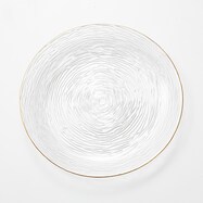 ガラスラウンドプレート(21cm)