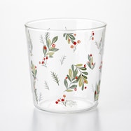 ガラスタンブラー(ナンテン)